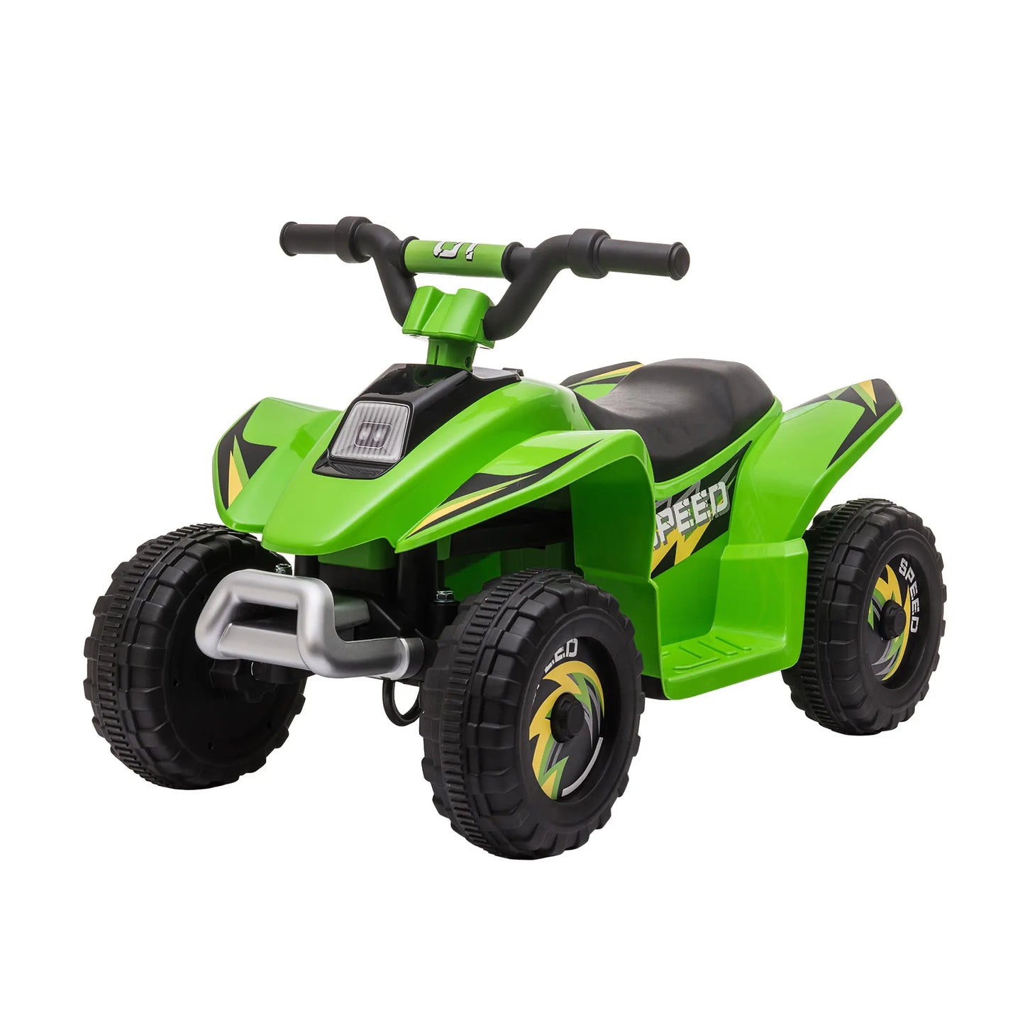 HOMCOM 6V Kids Electric Toy Car Forward Reverse Functions for Toddlers Aged 18-36 Months, Green