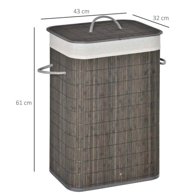 Laundry hampers with lids for easy sorting