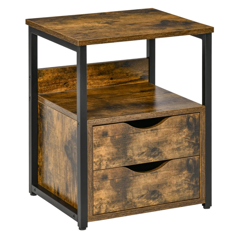 Premium industrial side table