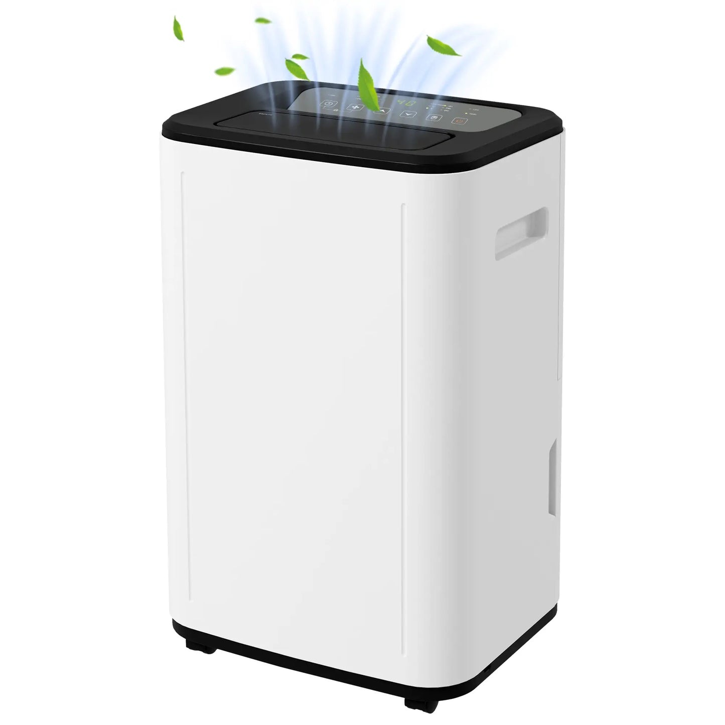 HOMCOM 6000mL Portable Dehumidifier with 24H Timer, 3 Modes, 20L/Day, for Home Laundry Basement