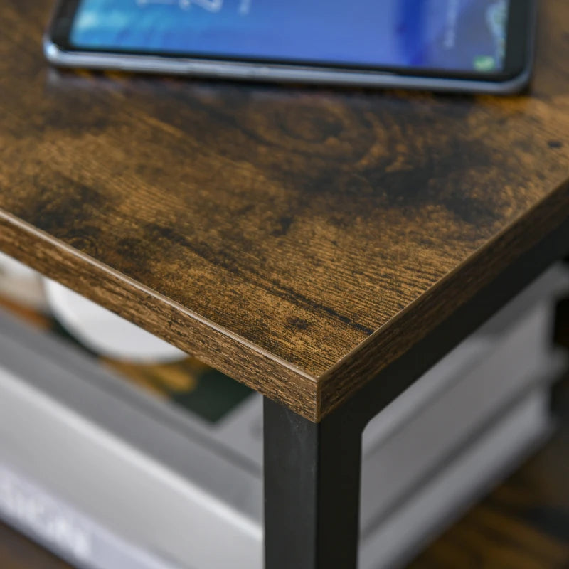 industrial side tables wood & metal side tables