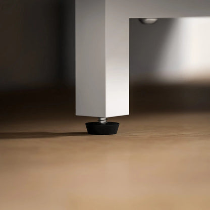 HOMCOM Corner TV Stand with 2 Open Shelves for 47 Inch TV - White