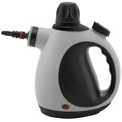 HOMCOM Handheld Steam Cleaner for Chemical Free Cleaning, Portable Multi-Purpose Steamer with 9 Pcs Accessory