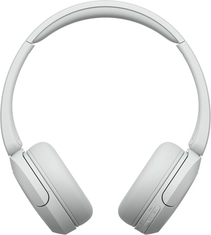 Sony WH-CH520 Wireless Bluetooth On-Ear Headphones, Lightweight, Up to 50hr Battery, iOS & Android - White