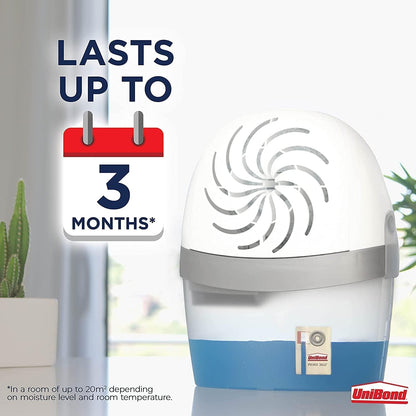 UniBond AERO 360° Dehumidifier Moisture Absorber Neutral Refill Tab, Ultra-Absorbent & Odour-Neutralising, 4 x 450g