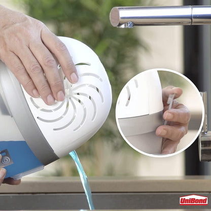 UniBond AERO 360° Dehumidifier Moisture Absorber Neutral Refill Tab, Ultra-Absorbent & Odour-Neutralising, 4 x 450g