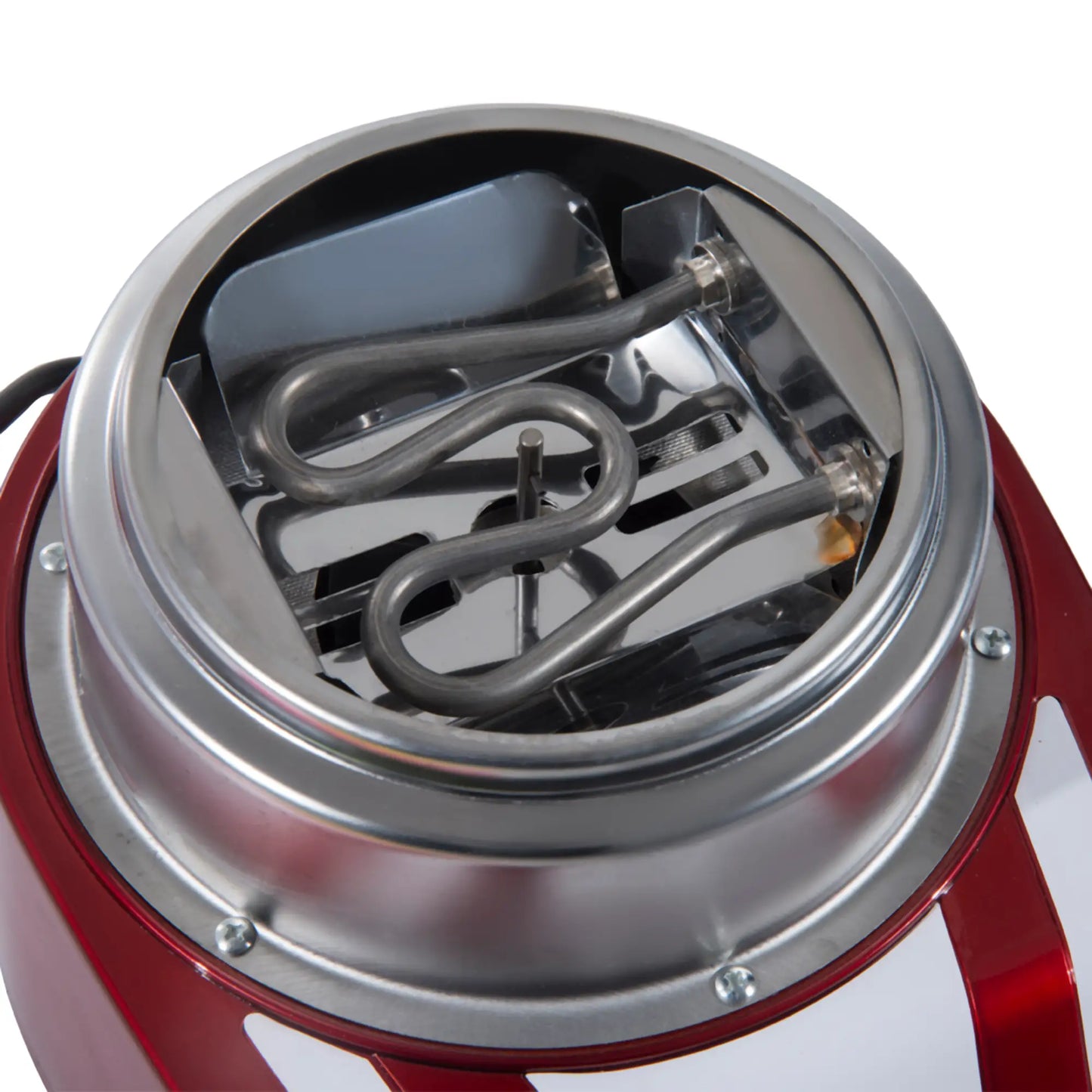 HOMCOM Candy Floss Machine, 550W Retro Cotton Maker Gadgetry with 10 Candyfloss Sticks, Non-Slip Base, Red