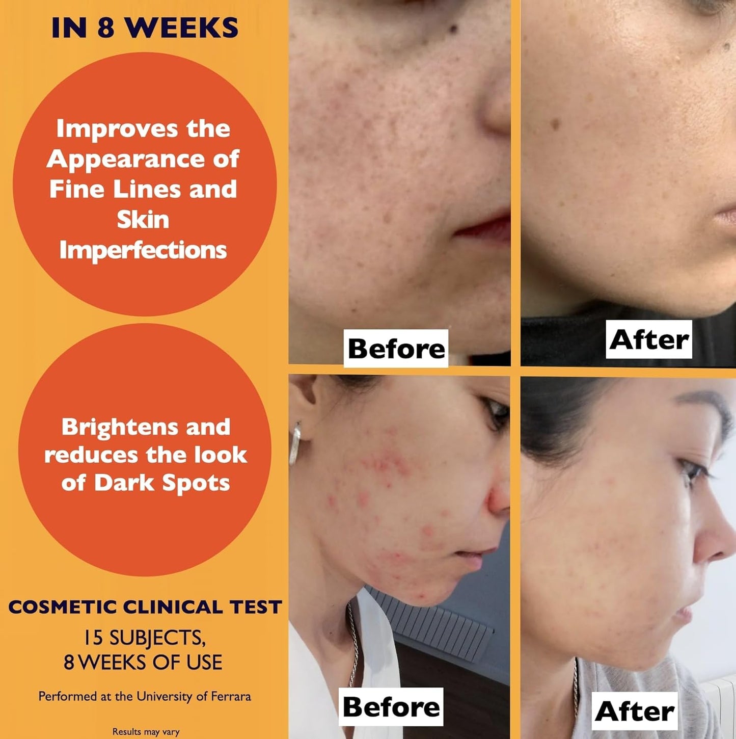 Big 2.11oz. Organic Vitamin C Serum for Face. Anti-Dark Spots, Wrinkles Skin Repair, Anti Aging Facial & Eye Area Skincare
