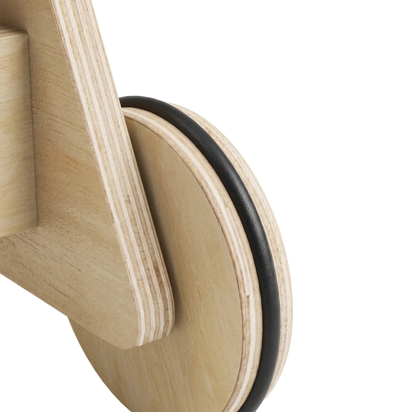 AIYAPLAY Wooden Baby Walker, Toddler Push Along Walker with Speed Control, Activity Centre for 18 Months+