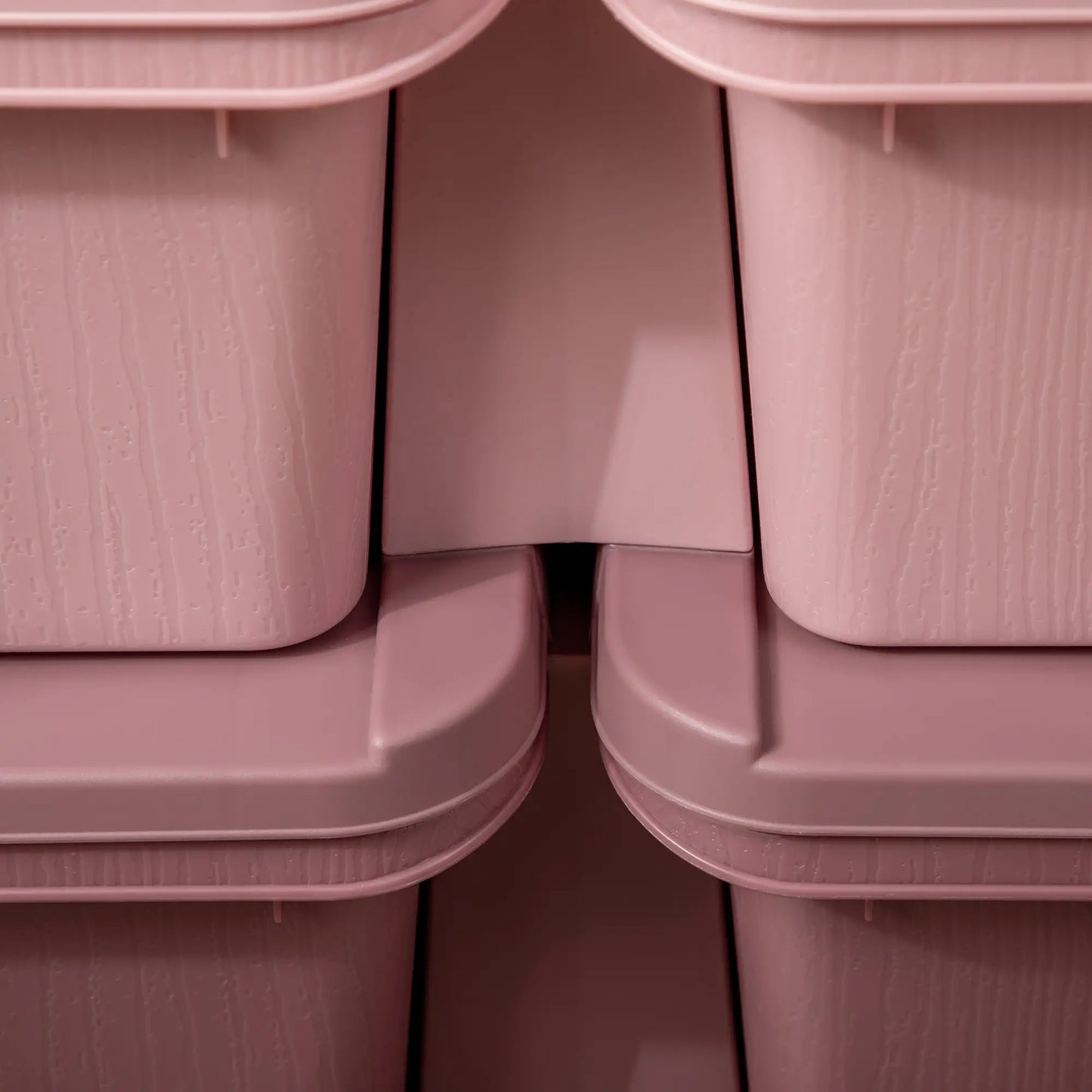 HOMCOM Kids Storage Organiser Unit, with Six Compartments Drawers - Pink