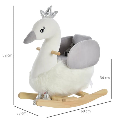 Adorable rocking toy for baby and toddler fun