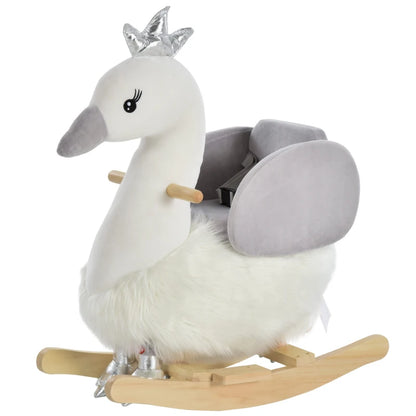 Classic wooden rocking horse for kids' fun time