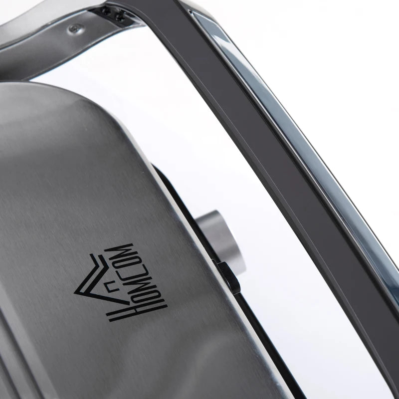 Compact tabletop grill for indoor electric BBQ