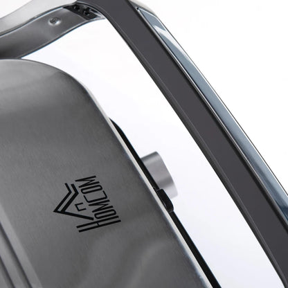 Compact tabletop grill for indoor electric BBQ