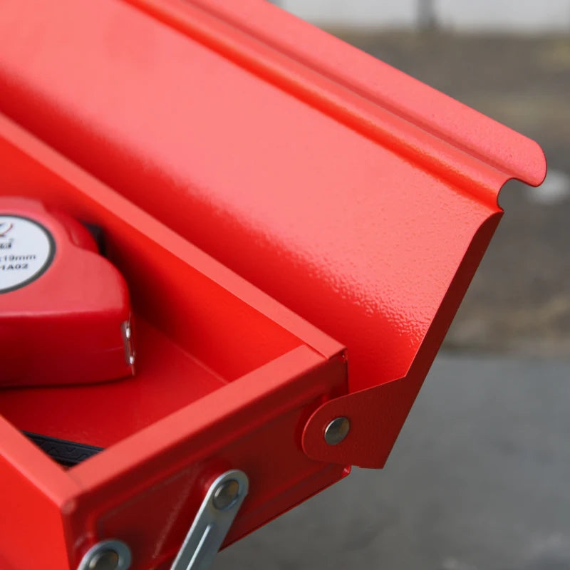 Compact toolbox metal for easy transport