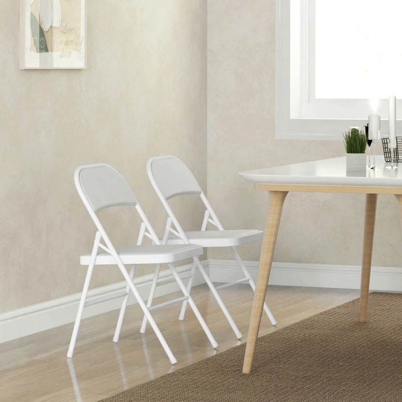 Cushioned Steel Folding Chair