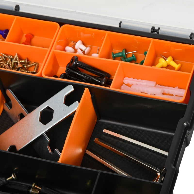 DIY tool storage boxes with inside dividers