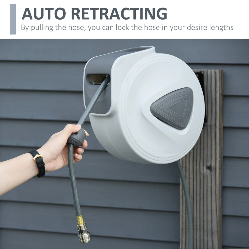 DURHAND Retractable Air Hose Reel Wall Mount
