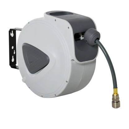 DURHAND Retractable Air Hose Reel Wall Mount Auto Rewind Hose
