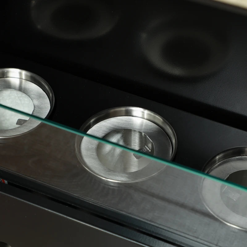 Efficient oil-fired heater for quick warmth