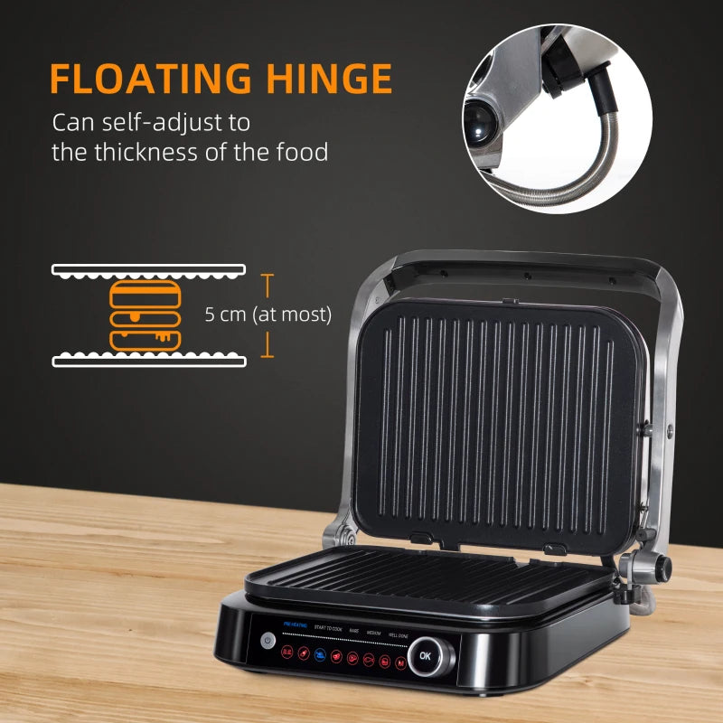 Electric BBQ grill for indoor barbecue lovers
