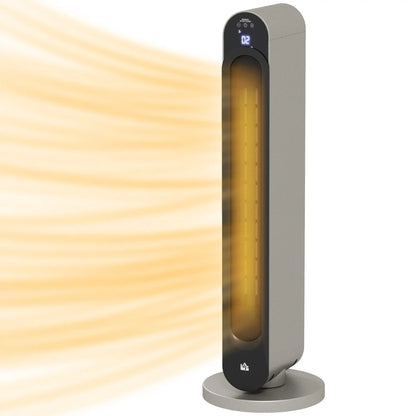 HOMCOM 2kW PTC Ceramic Space Tower Heater, 10-35°C Temperature Range