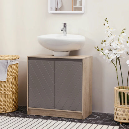Floor Standing Cupboard Shelf Bathroom Storage Cabinet 
