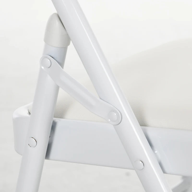 Folding Chairs Cushioned Steel