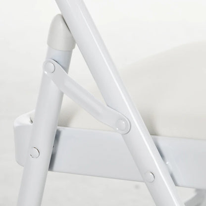 Folding Chairs Cushioned Steel