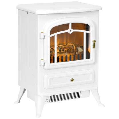 Freestanding electric stove for home heating
