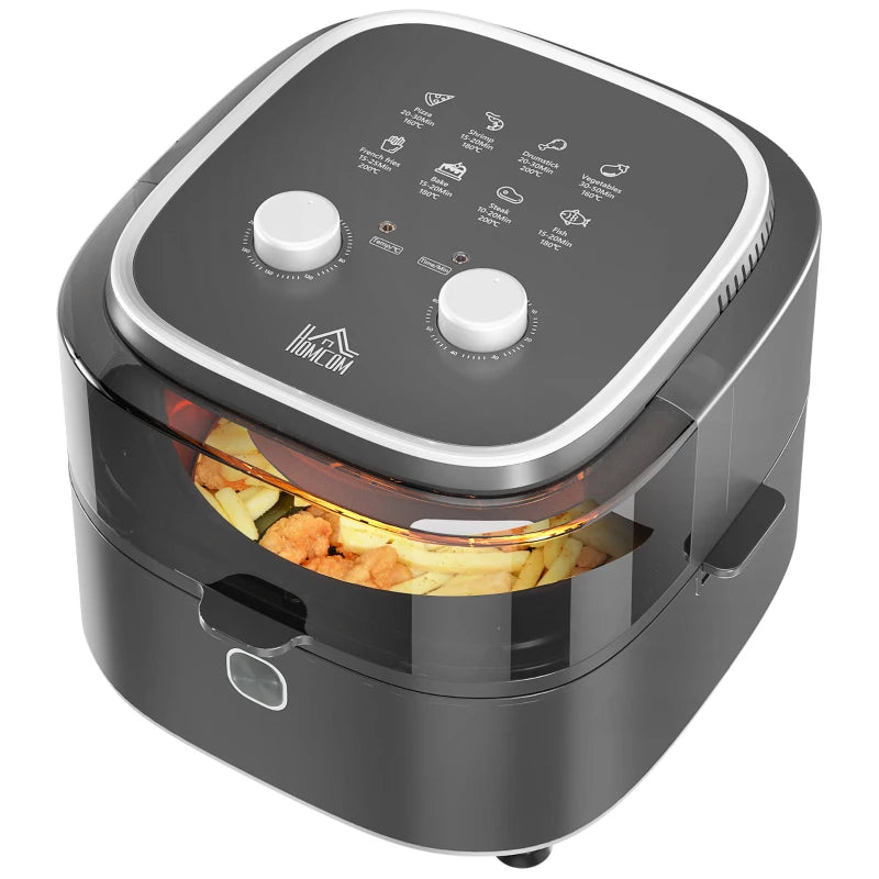 HOMCOM 6.5L Air Fryer Oven with Timer
