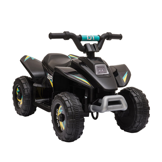 HOMCOM 6V Kids Electric Ride on Car Forward Reverse Functions for Toddlers Aged 18-36 Months, Black