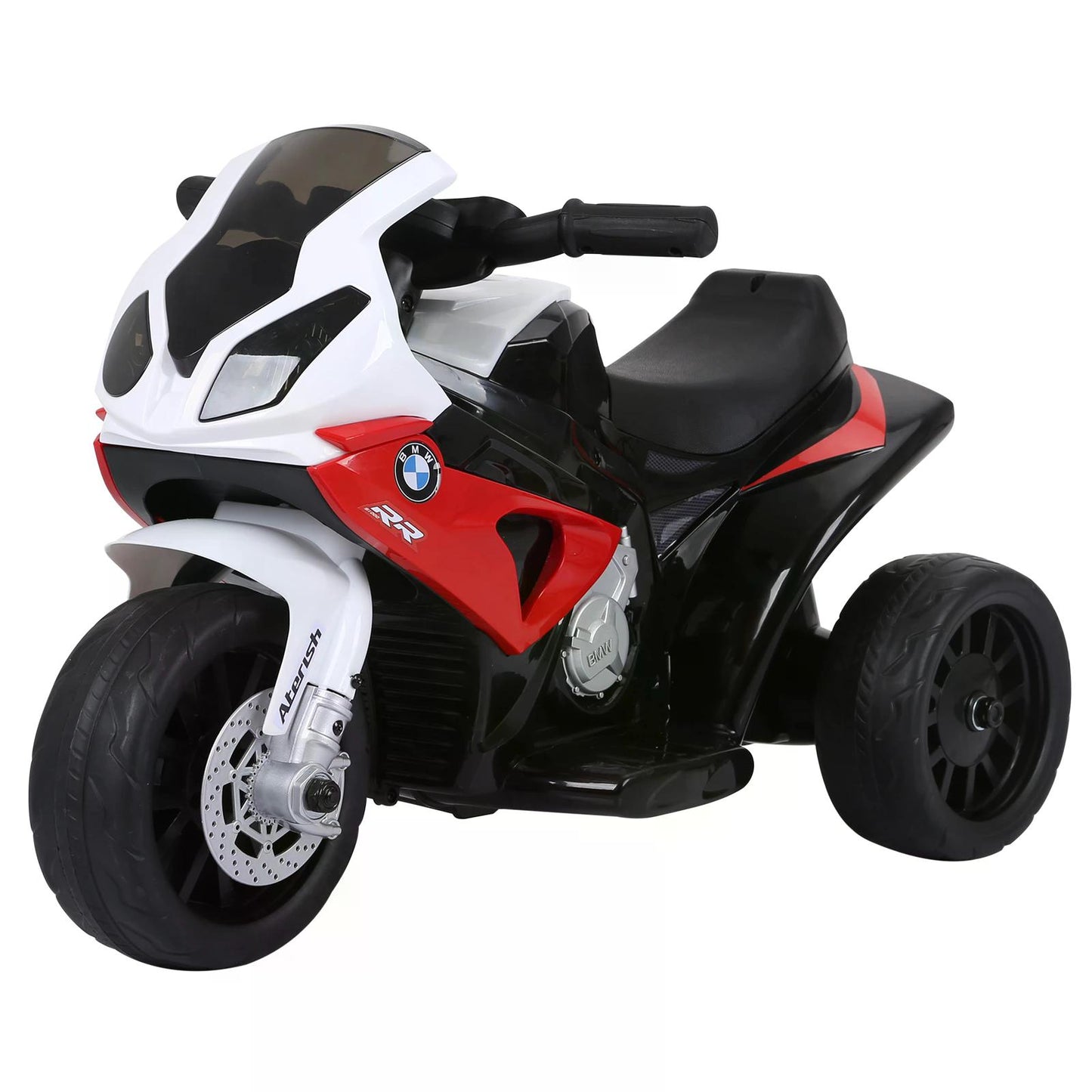 HOMCOM Electric Motorbike for Kids Ride On BMW Motorbike w/ Headlights and Music, 6V - Red