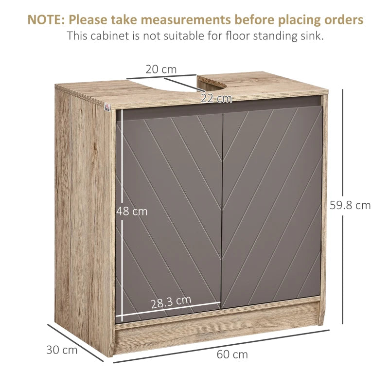 HOMCOM Floor Standing Cupboard Shelf