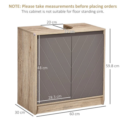 HOMCOM Floor Standing Cupboard Shelf