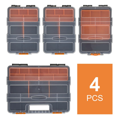 Inside dividers in DIY tool storage set