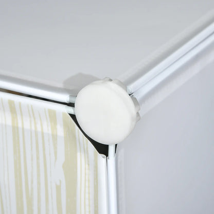 HOMCOM Six Cube Boxes Modular Storage Unit - White