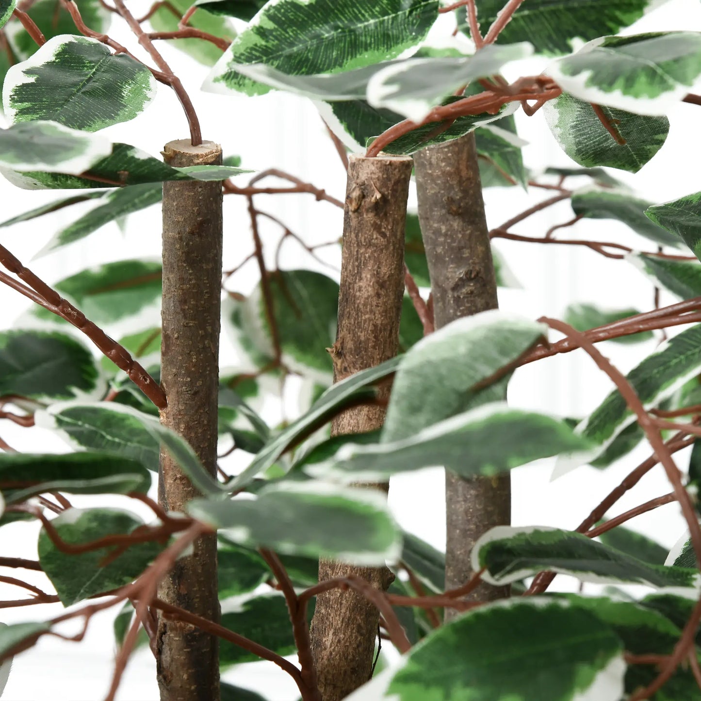 Outsunny Artificial Plant in Pot, Fake Plant for Home Indoor Decor, 160cm, Green