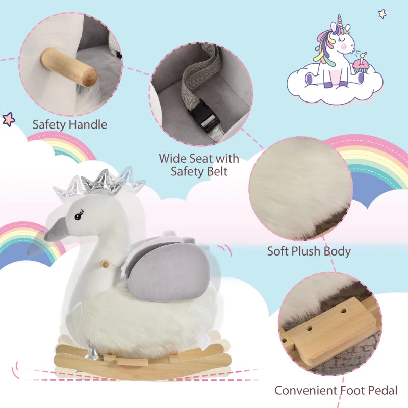 Kids rocking horse for hours of playful joy