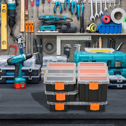 Locking lids for secure DIY tool storage