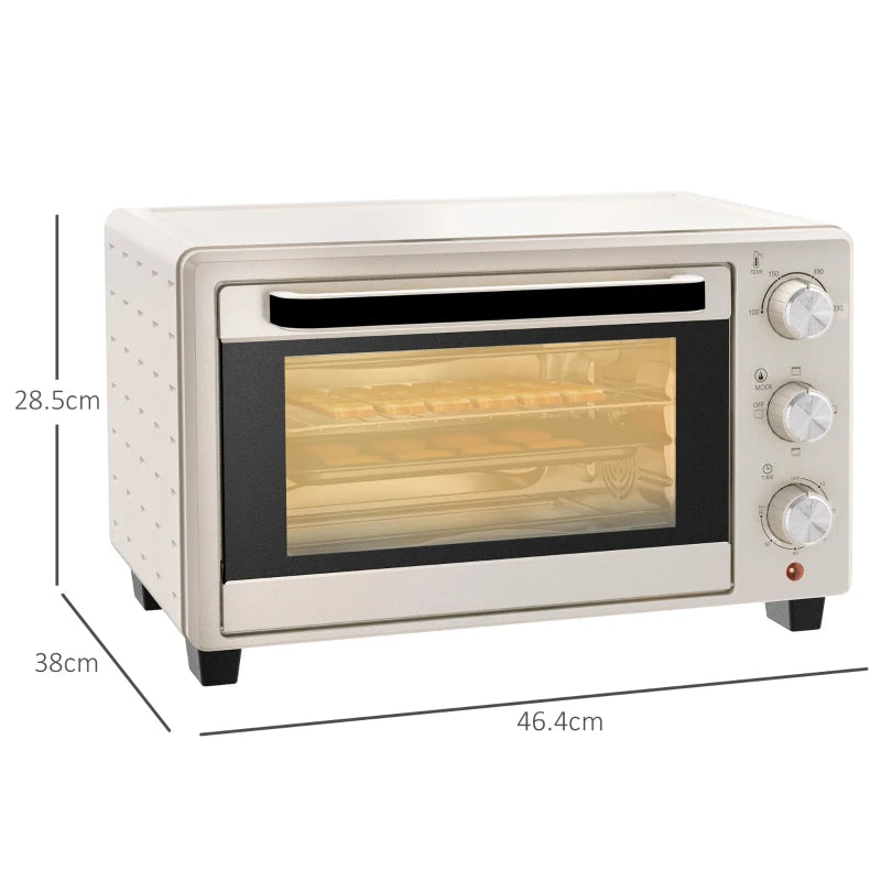Mini Toaster Oven 1400W Cream
