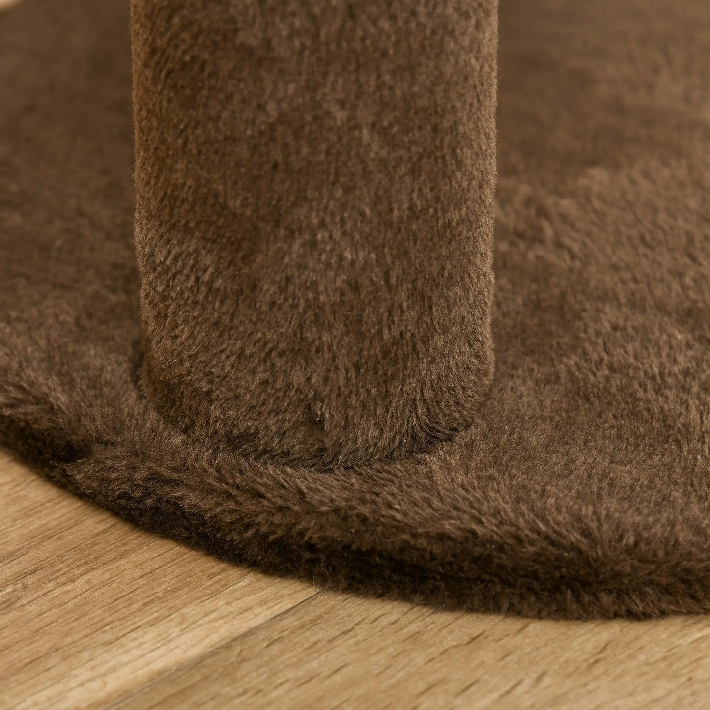 PawHut 65cm Cat Tree, Cat Tower for Kittens, Small Cat Condo with Sisal Scratching Posts, Hanging Rope - Brown