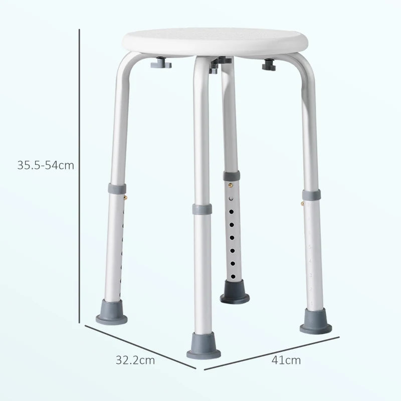 Non-slip shower chair stool, ideal for elderly