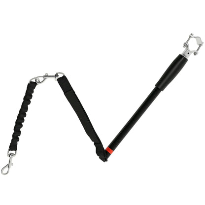PawHut Dog Lead for Bicycle, Dog Leash for Cycling, Training, Jogging, Black