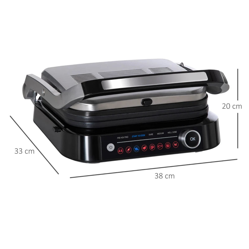 Portable electric grill for easy indoor grilling