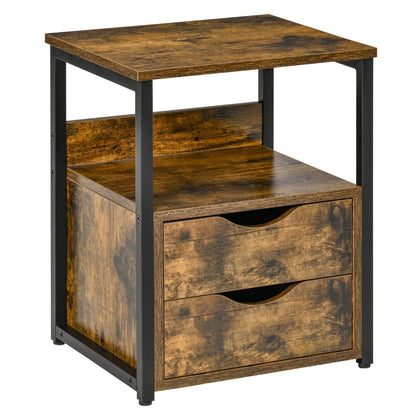 Premium industrial side table