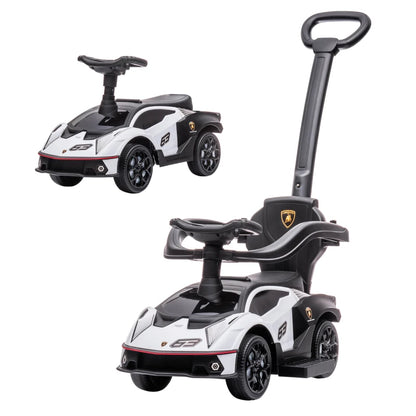 Push Along Car with Parent Handle for Toddlers