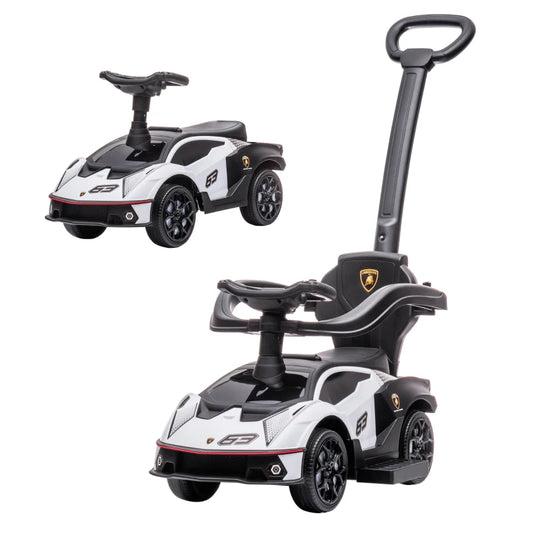 Push Along Car with Parent Handle for Toddlers