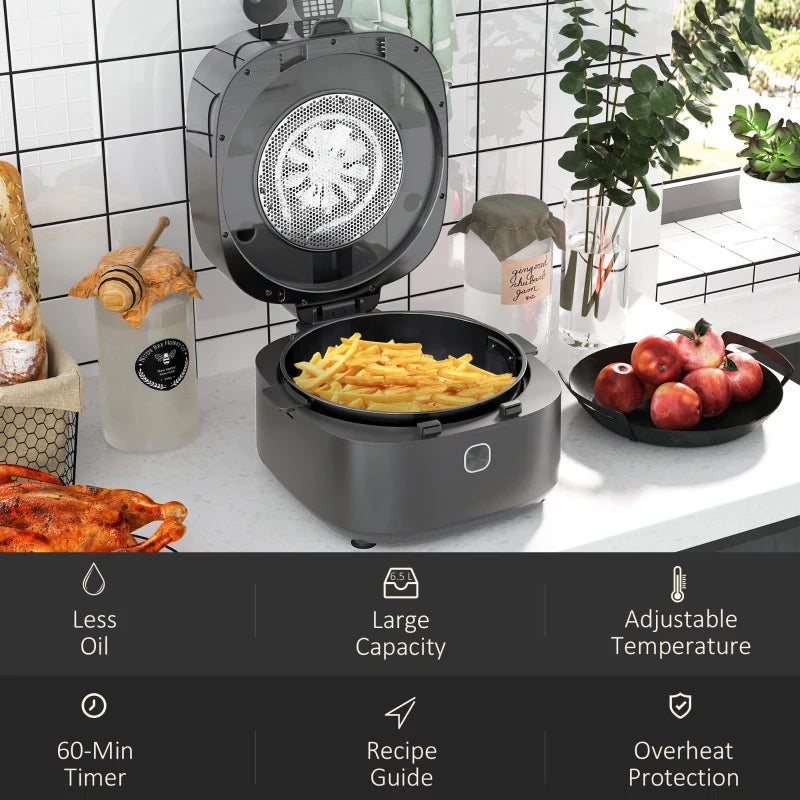 Rapid Air Circulation and Adjustable Temp