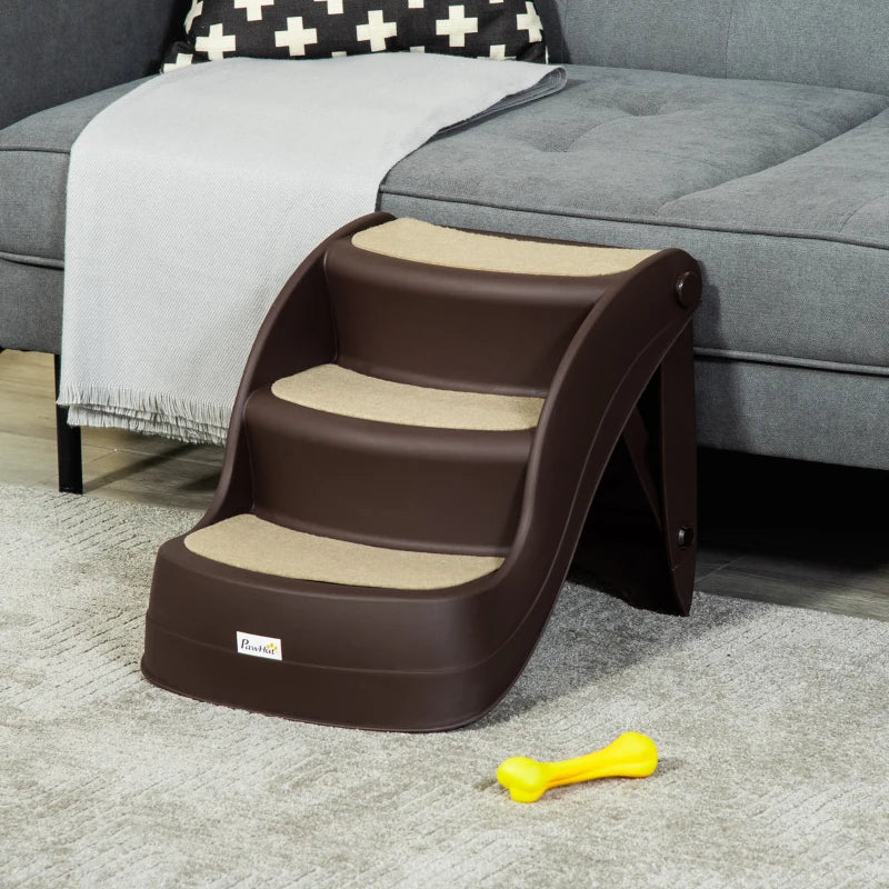 Stair steps for dogs to climb comfortably
